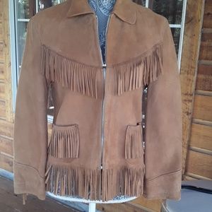Fantastic suede Fringe jacket